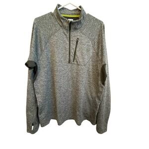 The North Face Gray Quarter-Zip Sweatshirt